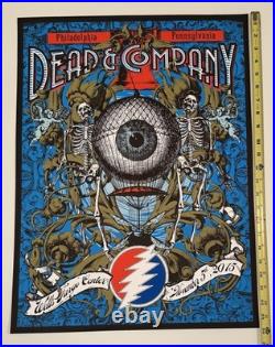 Dead And Company Poster, Wells Fargo Center, Philadelphia, November 5, 2015