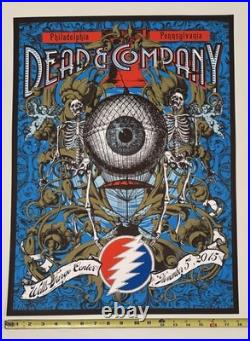 Dead And Company Poster, Wells Fargo Center, Philadelphia, November 5, 2015