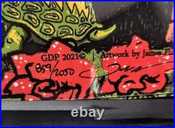 Dead And Company Poster Wrigley 9/17-18/21 Chicago Bob Weir ArtistJames Flames