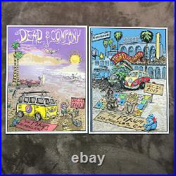 Dead And Company Posters LA Forum 2019 (2 PARTS) Signed M. DuBois (of/700)