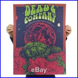 Dead And & Company Raleigh NC 2018 Concert Poster X/100 S/N A/P