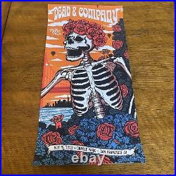 Dead And Company San Francisco Oracle Park Helton Tour Poster 7/16 Night 3