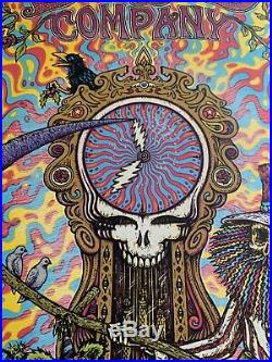 Dead And Company Show Poster Marq Spusta NYE San Francisco 12/31/19 Signed X/750