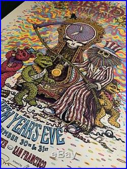 Dead And Company Show Poster Marq Spusta NYE San Francisco 12/31/19 Signed X/750