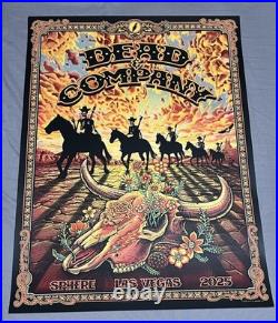 Dead And Company Sphere Poster EMEK Las Vegas Grateful Dead