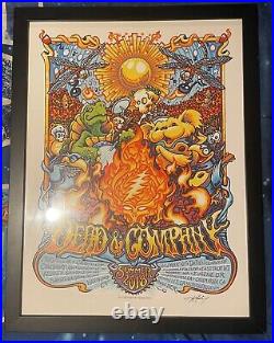 Dead And Company Summer 2018 Tour Signed Poster By AJ Masthay Grateful Dead