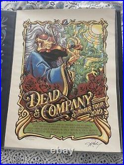 Dead And Company Summer Tour 2019 Official Tour Show Edition Poster AJ Masthay