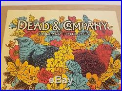 Dead And Company VIP Poster Summer 2018 By John Vogl Numberd And Signed