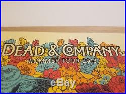 Dead And Company VIP Poster Summer 2018 By John Vogl Numberd And Signed
