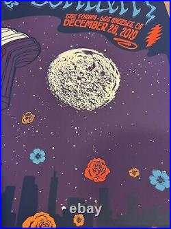 Dead And Company Very Rare Ap Autograph Concert Poster Los Angeles 2022 #59/100