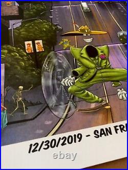 Dead And Company Vip Poster 2019 San Fransisco 12/30/19 # 60 / 900