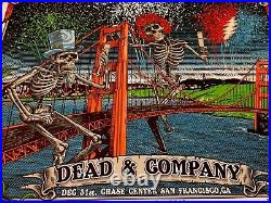 Dead And Company Vip Poster 2019 San Fransisco 12/31/19 New Years