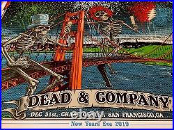 Dead And Company Vip Poster 2019 San Fransisco 12/31/19 New Years