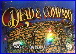 Dead And & Company Wrigley Field Chicago June 2019 Masthay Dubois Foil Signed/ #