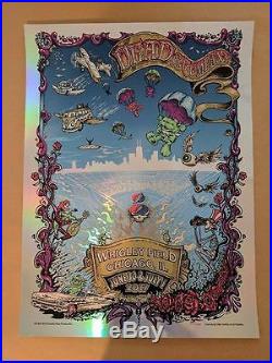 Dead And Company Wrigley Field Chicago Poster Dead & Co Print grateful shirt pin