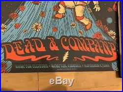 Dead And Company poster Hampton, VA. Uncut Sold Out