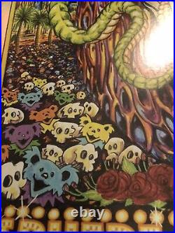 Dead And company Las Vegas Sphere FOIL Poster Opening Night 307/635. Look