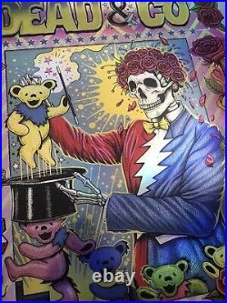 Dead And company Las Vegas Sphere Huge FOIL 36x24 May 24th Weekend 168/335