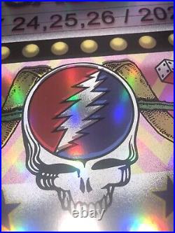 Dead And company Las Vegas Sphere Huge FOIL 36x24 May 24th Weekend 168/335