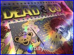 Dead And company Las Vegas Sphere Huge FOIL 36x24 May 24th Weekend 168/335