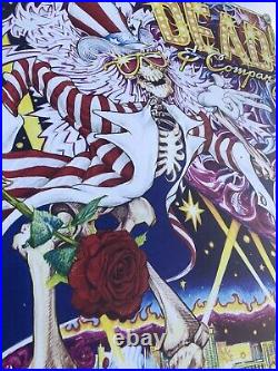 Dead And company Las Vegas Sphere Huge FOIL 36x24 Poster Opening Night 284/285