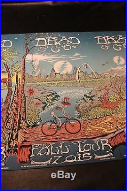 Dead & Co 2015/16 1st Tour Complete Set of 3 Numbered Posters Mike Dubois NM
