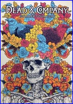 Dead & Co 2018 Summer Tour Poster (VIP only) signed numbered by John Vogl