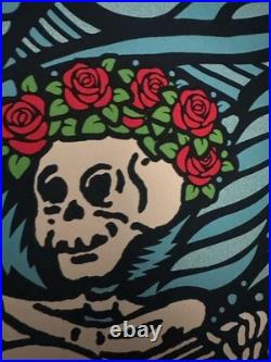 Dead & Co. 2023 Ruoff Noblesville IN Concert Poster Nate Duvall 18x24