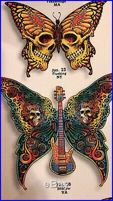 Dead & Co. 2o19 Summer Tour VIP Limited Poster Signed as n. 2094 by the artist