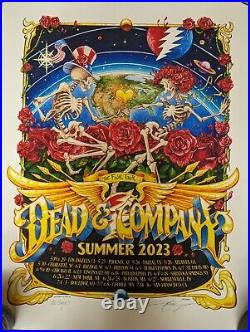 Dead & Co Company 2023 Final Tour AE Poster /350 AJ Masthay Signed V1 Artist Ed