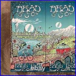 Dead & Co. Fall Tour 2015 Screen Print Triptych Set (3 parts) (AE!) M. DuBois