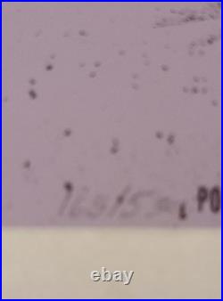 Dead & Co. Foil Poster Vegas 6/14/24 Bill Kreutzmann Error #'ed/500 Rare