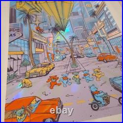 Dead & Co. Foil Poster Vegas 6/14/24 Bill Kreutzmann Error #'ed/500 Rare