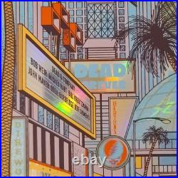 Dead & Co. Foil Poster Vegas 6/14/24 Bill Kreutzmann Error #'ed/500 Rare