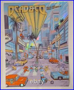Dead & Co. Foil Poster Vegas 6/14/24 Bill Kreutzmann Error #'ed/500 Rare