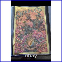 Dead & Co Grateful Dead Numbered Poster Print 372/560 Sphere Las Vegas 2024