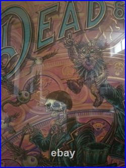Dead & Co Grateful Dead Numbered Poster Print 372/560 Sphere Las Vegas 2024