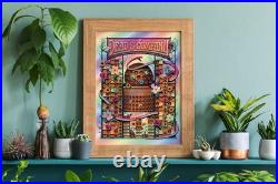 Dead & Co. Las Vegas Sphere Poster 3/22/25 (Rainbow foil artist edition by DKNG)