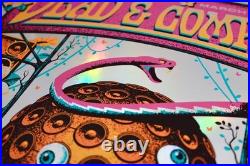 Dead & Co. Las Vegas Sphere Poster 3/22/25 (Rainbow foil artist edition by DKNG)