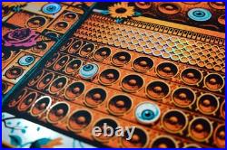 Dead & Co. Las Vegas Sphere Poster 3/22/25 (Rainbow foil artist edition by DKNG)