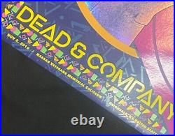 Dead & Co. NYC 2019 foil Double Poster Grateful original silkscreen party time