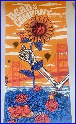 Dead & Co Poster N2 San Francisco Oracle 7/15/23 Justin Helton Status Serigraph