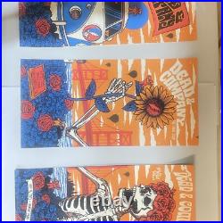 Dead & Co Poster N2 San Francisco Oracle 7/15/23 Justin Helton Status Serigraph