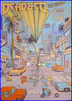 Dead & Co. Poster- Vegas 6/14/24 Kreutzmann Error Foil Edition # 250/530
