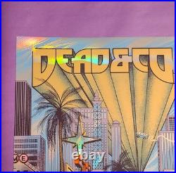 Dead & Co. Poster- Vegas 6/14/24 Kreutzmann Error Foil Edition # 250/530