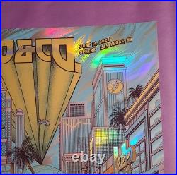 Dead & Co. Poster- Vegas 6/14/24 Kreutzmann Error Foil Edition # 250/530