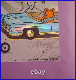 Dead & Co. Poster- Vegas 6/14/24 Kreutzmann Error Foil Edition # 250/530