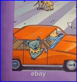 Dead & Co. Poster- Vegas 6/14/24 Kreutzmann Error Foil Edition # 250/530