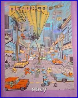 Dead & Co. Poster- Vegas 6/14/24 Kreutzmann Error Foil Edition # 250/530