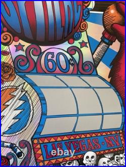 Dead & Co. Scratch Off Rainbow Foil Poster 2025